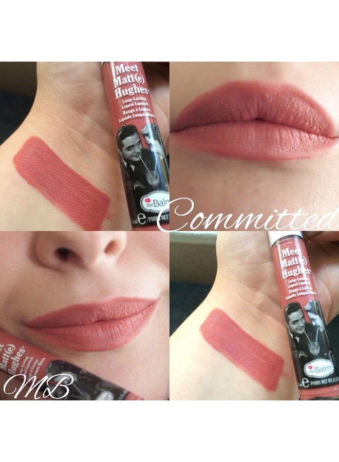 TheBalm Meet Matt(e) Hughes Liquid Matte Lipstick Committed 100% genuine product - Image 3